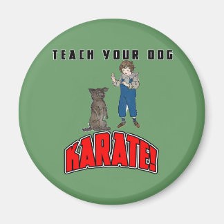 Imán Dog Karate 4