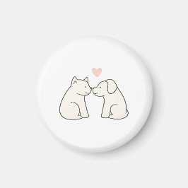 Imán Dog Love