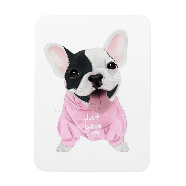 Imán Dog Lovers | Ama Solo, Perro Amor (Vertical)