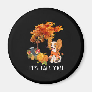 Imán Dog Lovers | Papillon es otoño