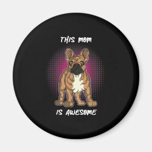 Imán Dog Lovers   Regalos de Bulldog franceses Mujeres 