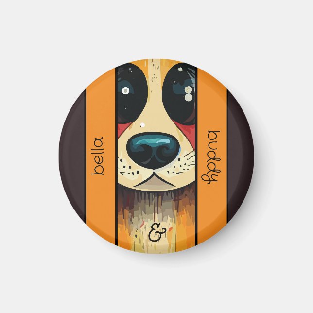 Imán Dog Nose (Frente)