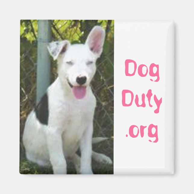 Imán DogDuty.org (Frente)