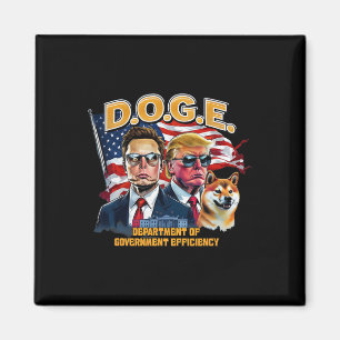 Imán Doge D.o.e. Hacer Eficiente a Estados Unidos otra