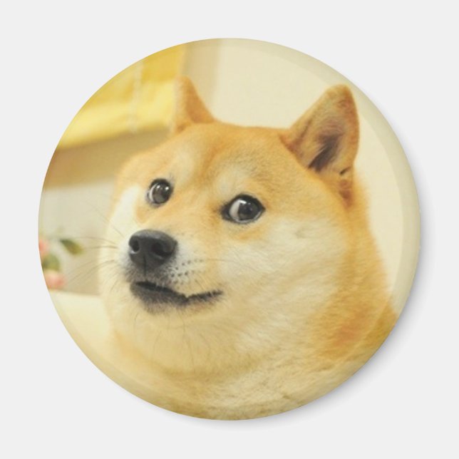 Imán Doge Dog Magnet (Frente)