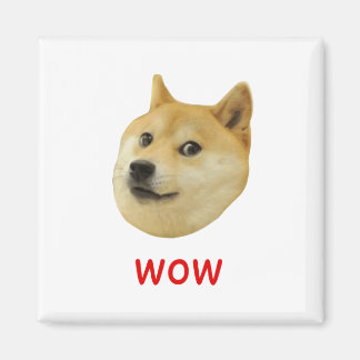 Imán Doge Muy Guau Mucho Perro Como Shiba Shibe Inu