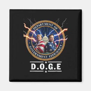 Imán Doge Trump, Departamento De Eficiencia Gubernament