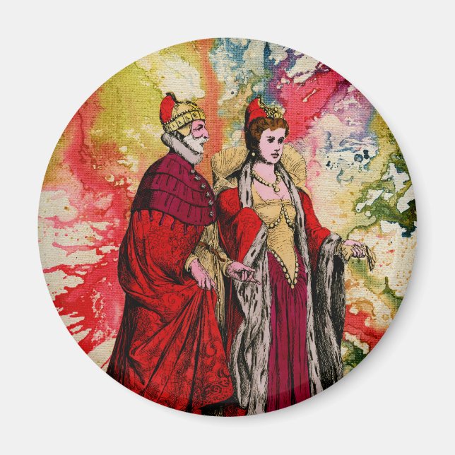 Imán Doge veneciana y Dogeressa por Michael Moffa (Frente)