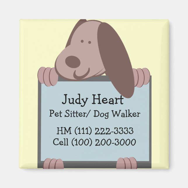 Imán Doggie Tales (Frente)