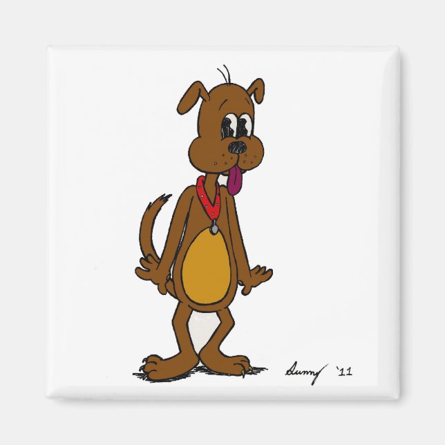 Imán Doggy Toon Magnet (Frente)