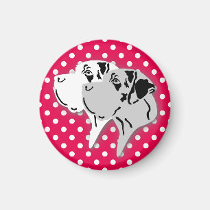 Imán Dogo de Burdeos Magnete