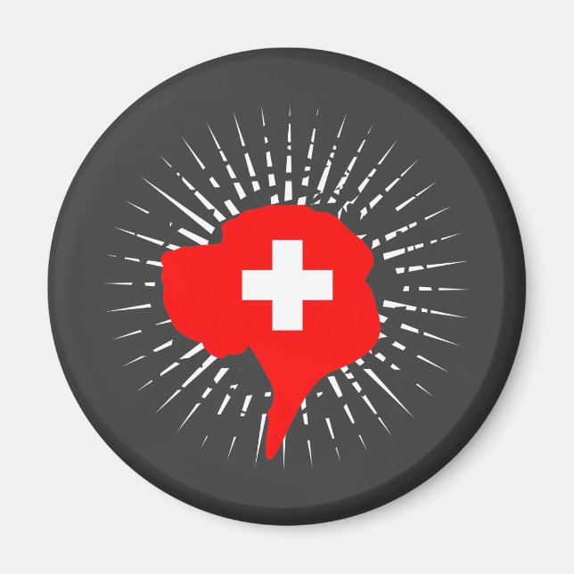 Imán Dogo de Suiza Grande (Frente)