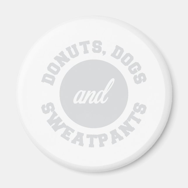 Imán Dogs Donuts Sweatpantalones (Frente)