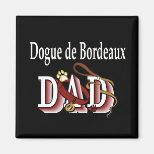 Imán Dogue de Bordeaux dad Magnet