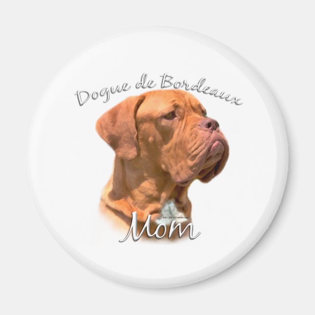 Imán Dogue de Bordeaux Mom 2 (Frente)