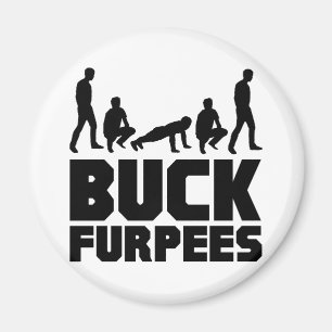 Imán Dólar Furpees -- Aptitud de Burpees