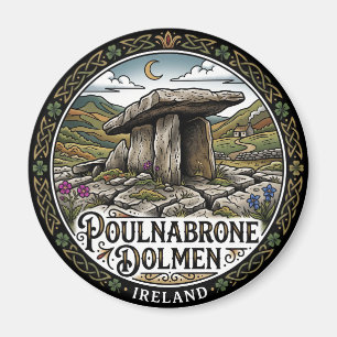 Imán Dólmen de Poulnabrone Irlanda