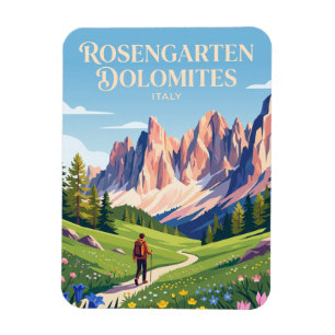 Imán Dolomitas de Rosengarten Italia
