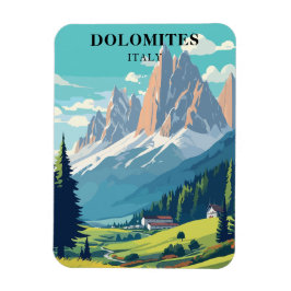 Imán Dolomitas Italia Montañas Viajes