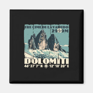 Imán Dolomitas Italia Tre Cime Di Lavaredo Drei Zinnen