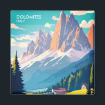 Imán Dolomitas Italia Viaje de cosecha<br><div class="desc">Dolomitas Italia Viaje de Vintage Magnet Si eres un trotamundos que recuerda tus aventuras italianas o un entusiasta del arte que aprecia la belleza de los Dolomitas,  este imán de Viajes de Vintage sirve como un delicioso recuerdo que capta la esencia de este destino icónico.</div>