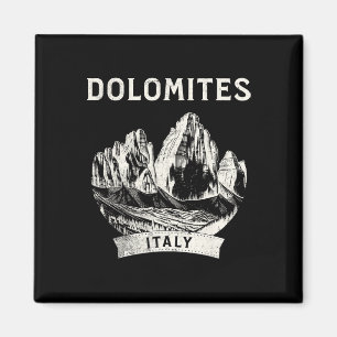 Imán Dolomitas Montaña Italia Senderismo Escalada