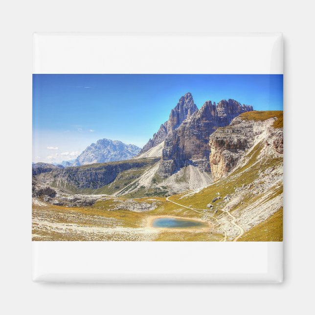 Imán Dolomitas Tres Zinnen (Frente)