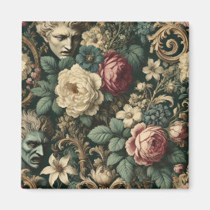 Imán Dolor en cualquier idioma - Floral gótica victoria