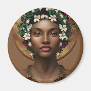 Imán Dolor en el poder   Reina afroamericana