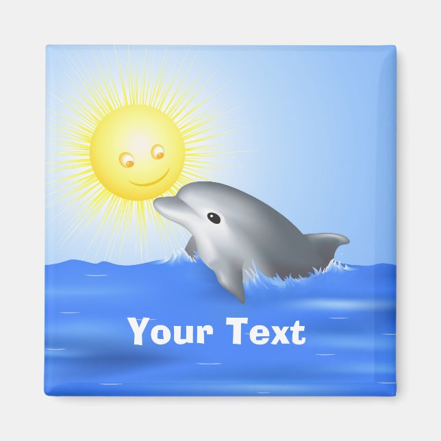 Imán Dolphin bebé (Frente)