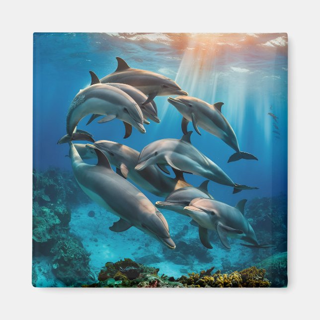 Imán Dolphins Magnet (Frente)