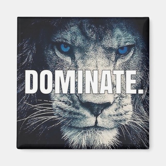 Imán Dominar - Motivación del León (Frente)