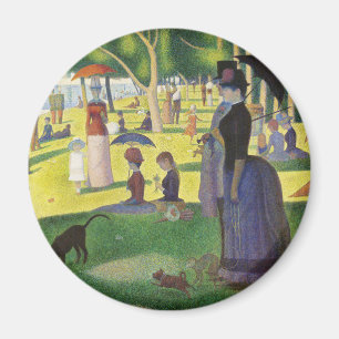 Imán Domingo en La Grande Jatte por Georges Seurat