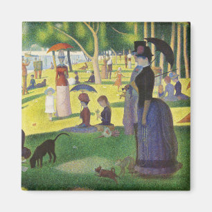 Imán Domingo en La Grande Jatte por Georges Seurat
