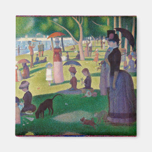 Imán Domingo por la tarde en La Grande Jatte, Seurat