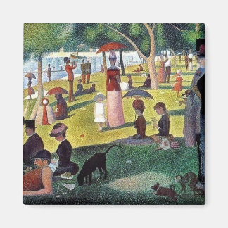 Imán Domingo por la tarde La Grande Jatte - Georges Seu