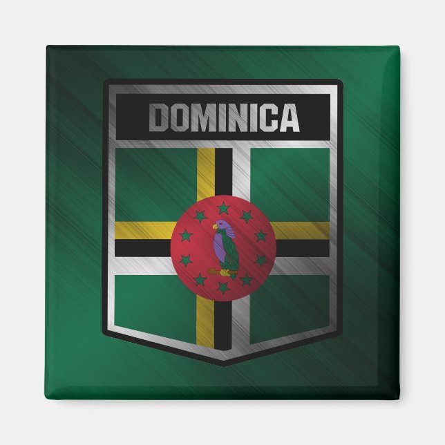 Imán Dominica (Frente)