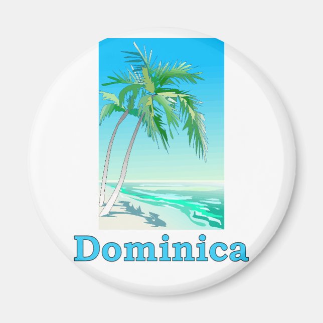 Imán Dominica (Frente)
