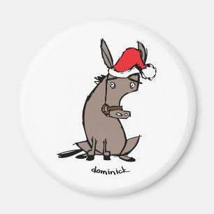 Imán Dominick el burro