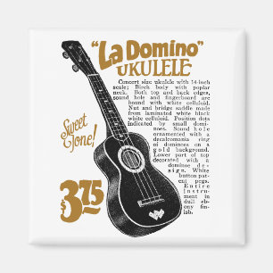 Imán Domino Uke Ad Magnet