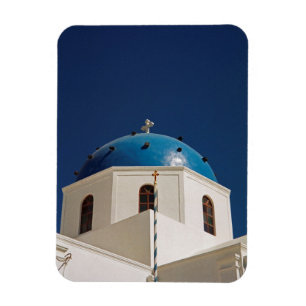 Imán Domo azul, Santorini, Grecia