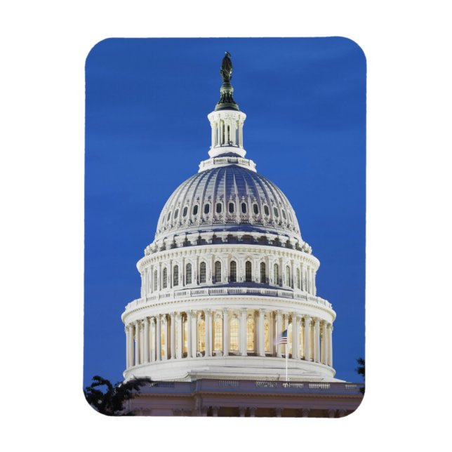 Imán Domo del Capitolio de Estados Unidos (Vertical)