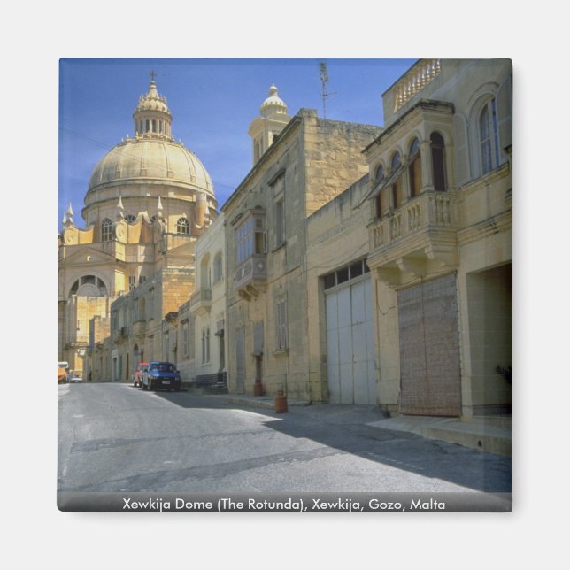 Imán Domo Xewkija (La Rotunda), Xewkija, Gozo, Malta (Frente)