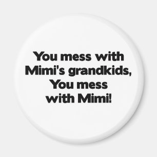 Imán Don' lío de t con Mimi' Grandkids de s