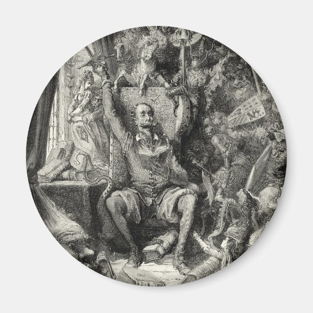 Imán Don Quijote de la Mancha (Frente)