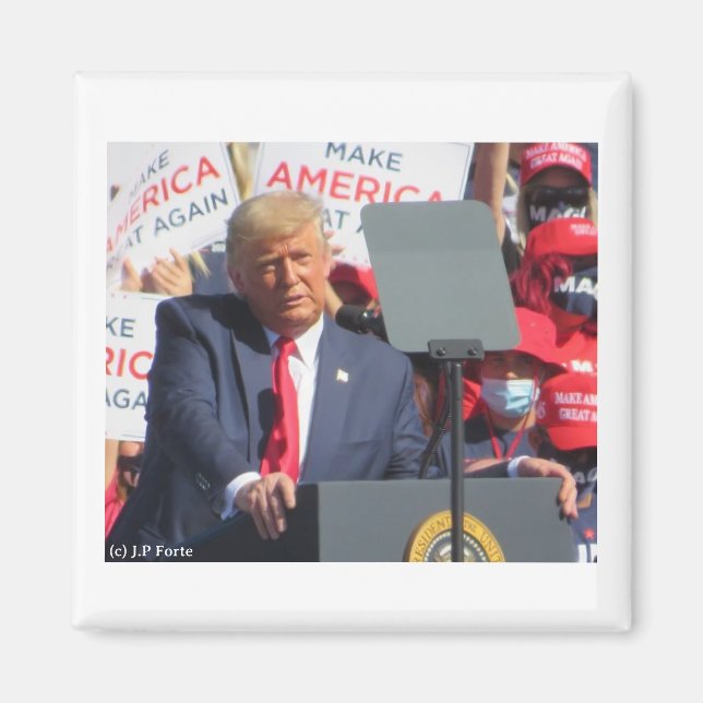 Imán Donald Trump  (Frente)