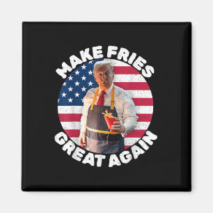Imán Donald Trump 2024 Patatas Fritas - Hacer que las p