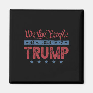 Imán Donald Trump 2024 Presidente Elección Vintage R