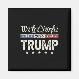 Imán Donald Trump 2024 Presidente Republicano Vintage