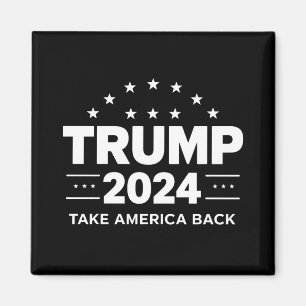Imán Donald Trump 2024 Recuperar América Elección